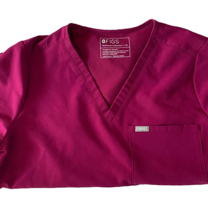Figs Catrina One Pocket Scrub Top XL